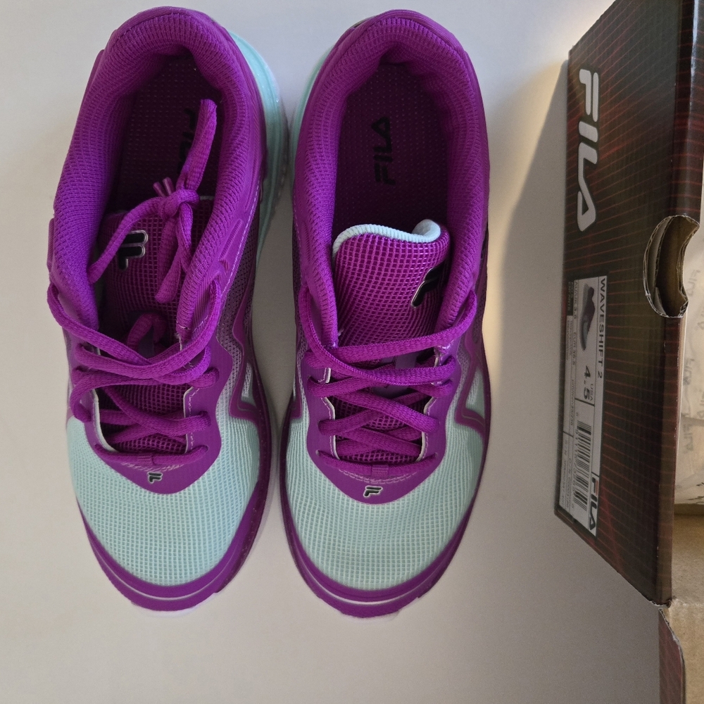 Brand new Fila Purple and Mint Running Shoes